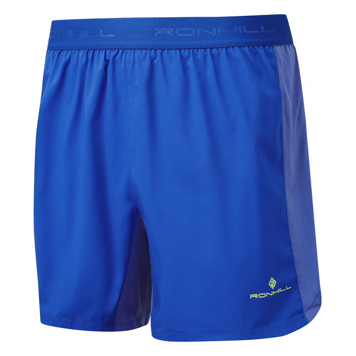 RonHill Mens Tech 5" Short - Azurite/Citrus