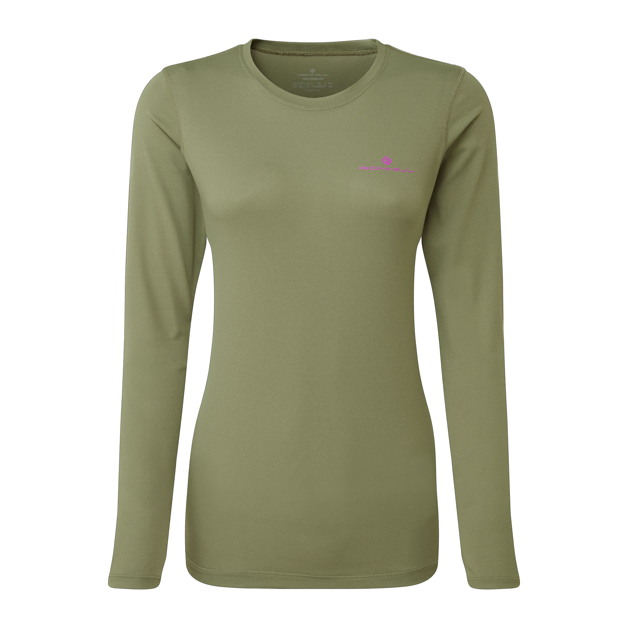 RonHill Womens Core L/S Tee - Woodland/Thistle