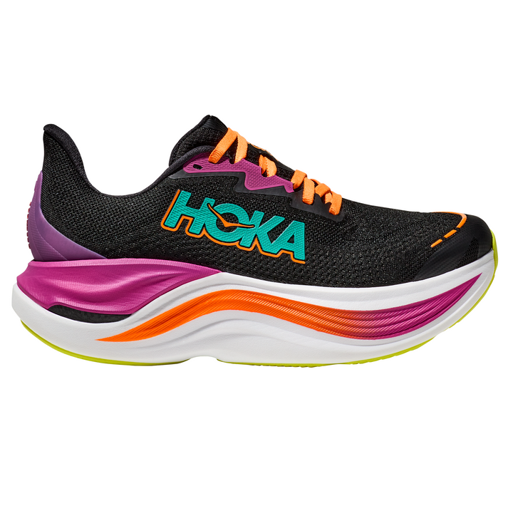 Hoka Womens Skyward X - Black/Electric Aqua - Neutral