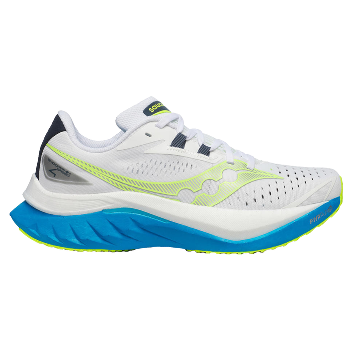 Saucony Womens Endorphin Speed 4 - White/ViziBlue - Neutral