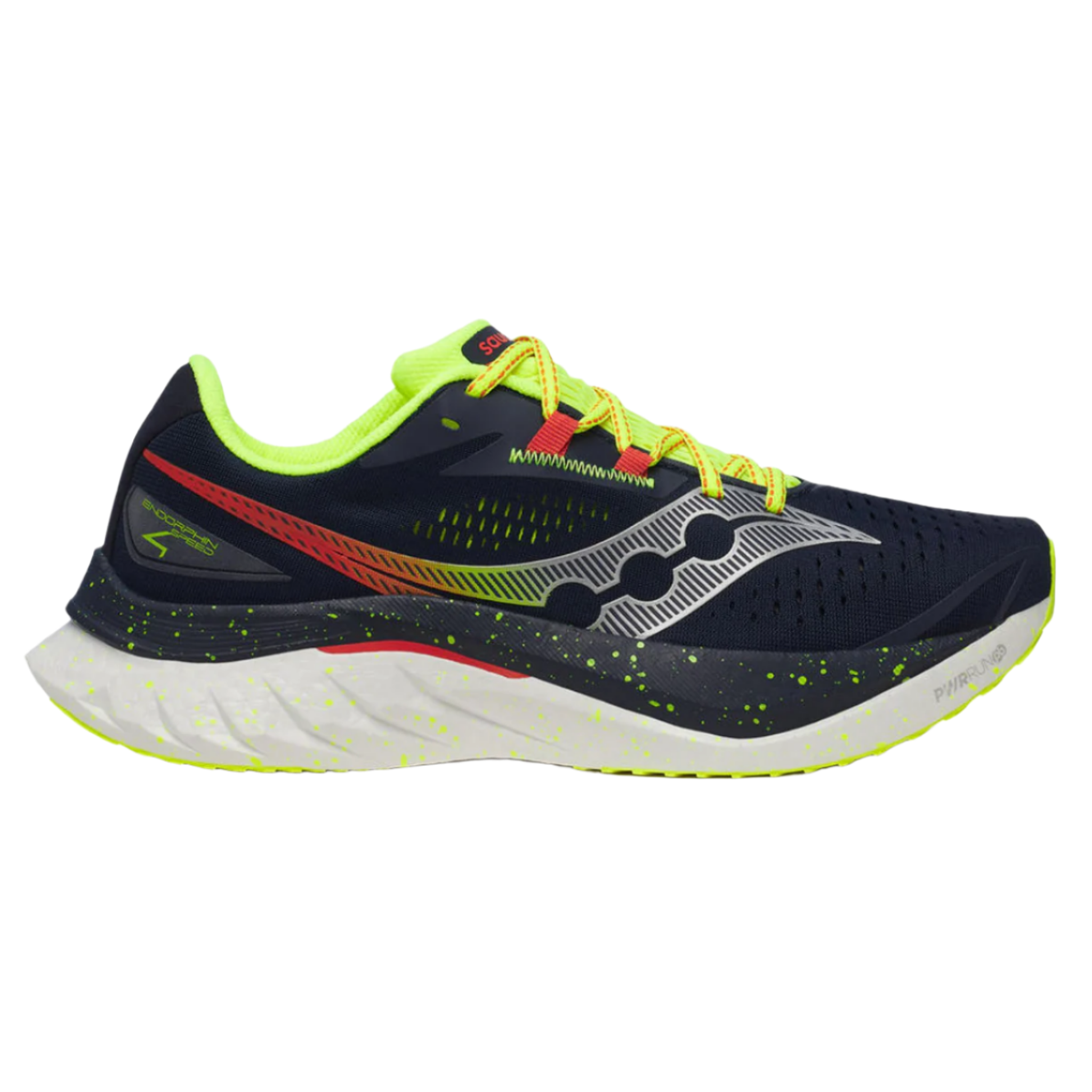 Saucony Mens Endorphin Speed 4 - Navy/Pepper - Neutral - SS25