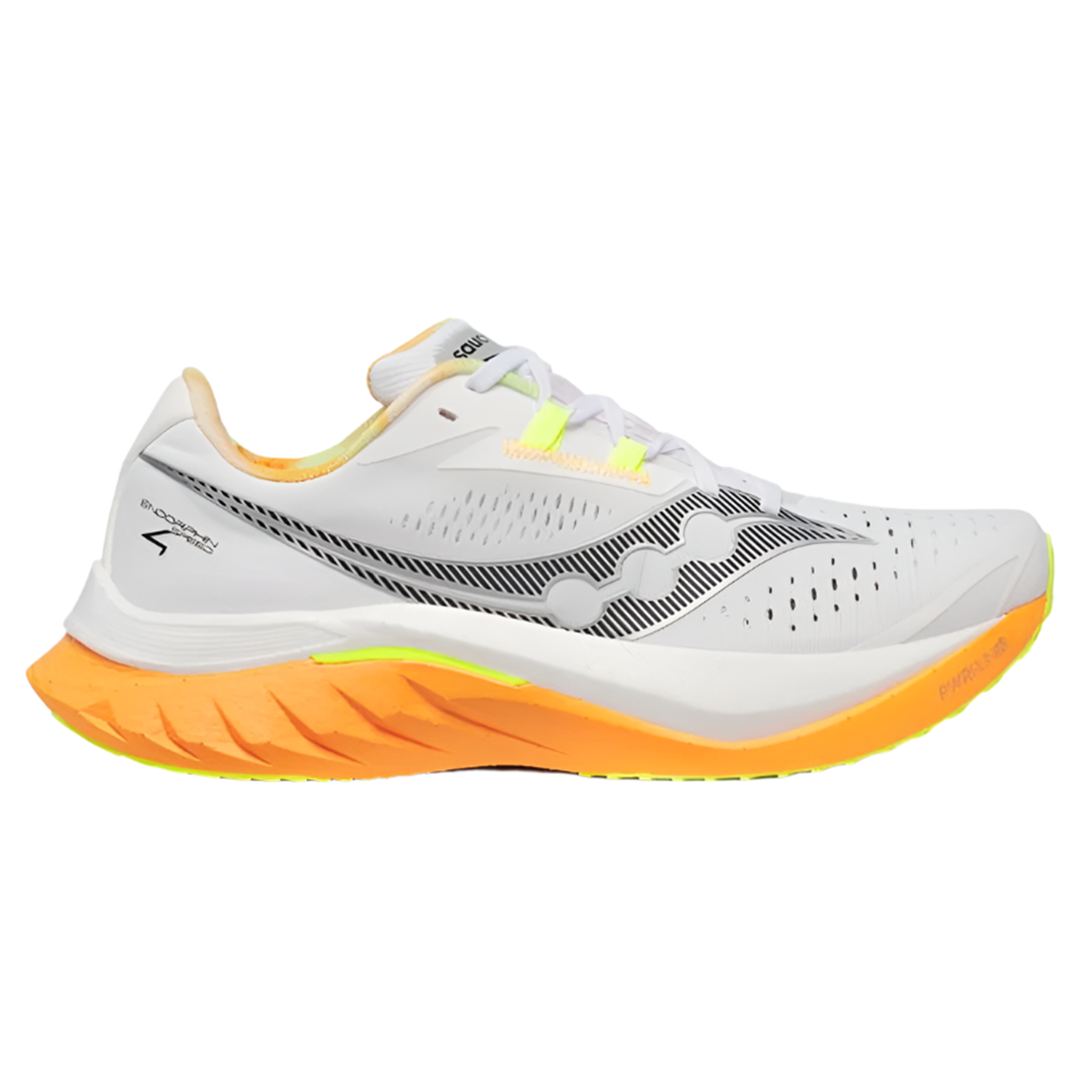 Saucony Mens Endorphin Speed 4 - White/Peel - Neutral - SS25