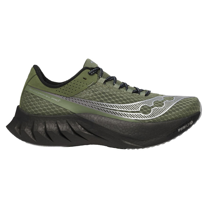 Saucony Mens Endorphin Pro 4 - Olivine/Black - Neutral - SS25