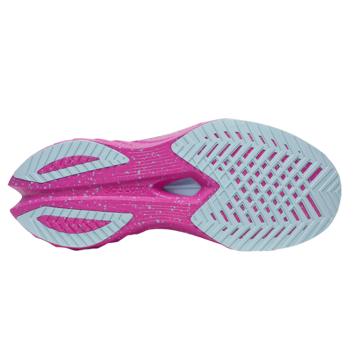 Saucony Womens Endorphin Speed 4 - Navy/Fuchsia - Neutral - SS25