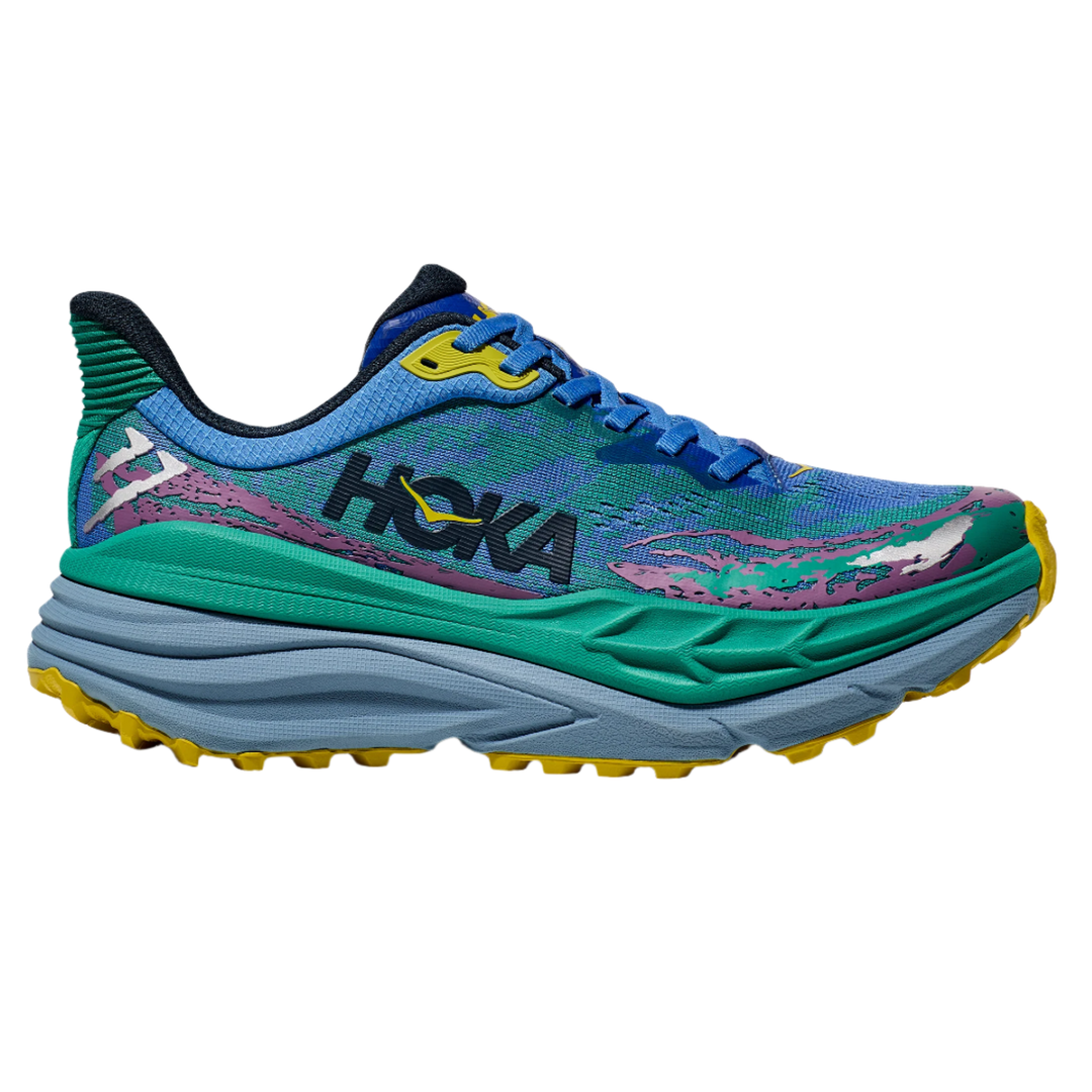 Hoka Mens Stinson 7 - Virtual Blue/Tech Green - Trail