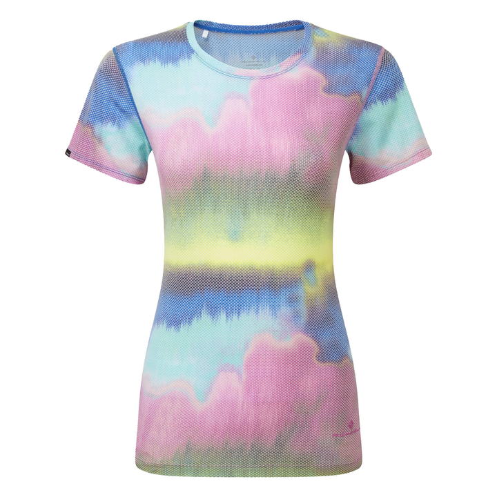 RonHill Womens Tech Golden Hour Tee - Multi Mirage