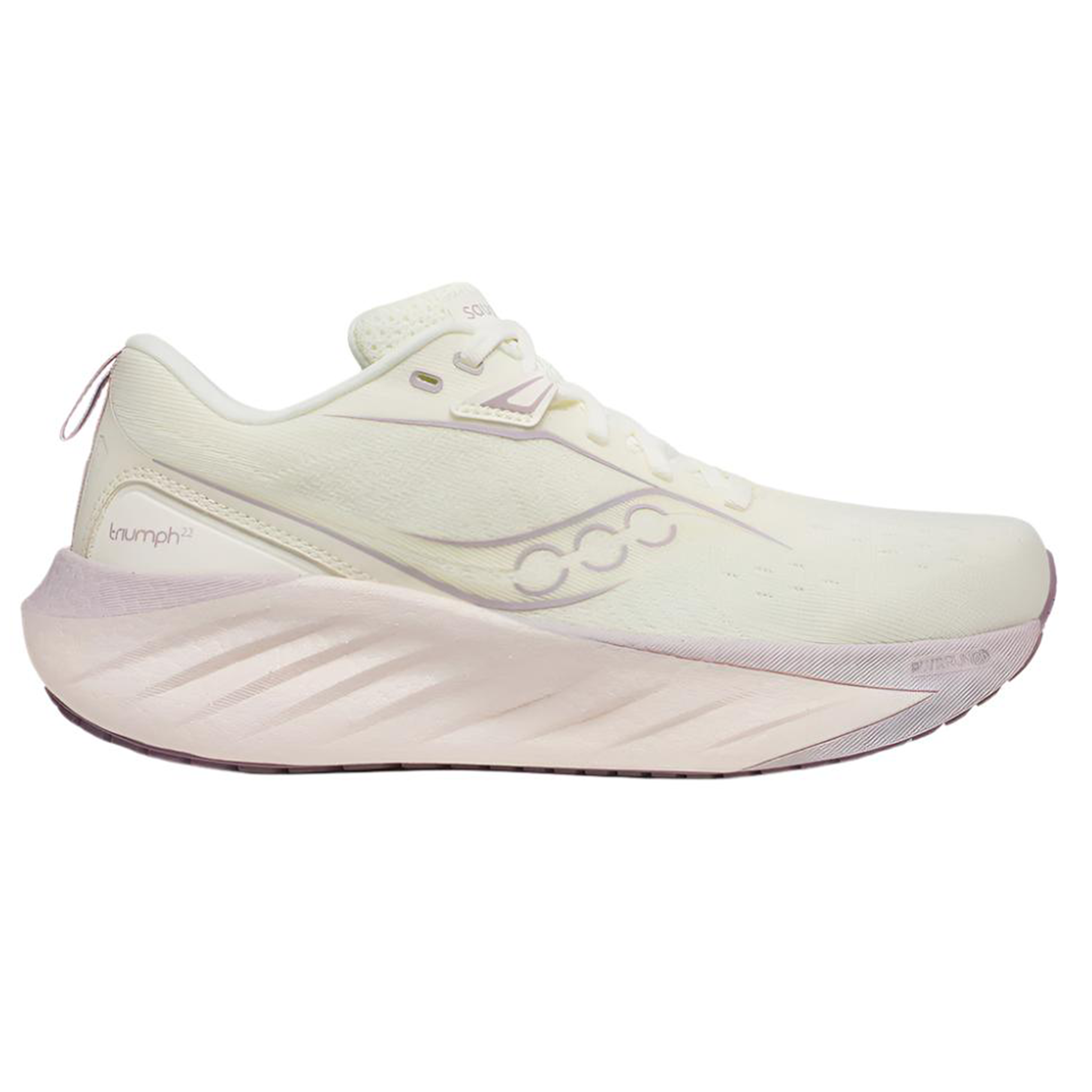 Saucony Womens Triumph 22 - Vanilla - Neutral - SS25