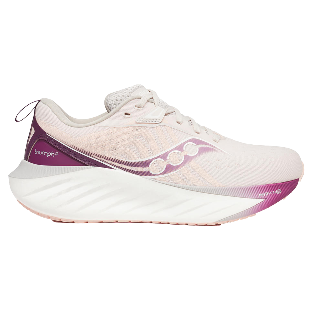 Saucony Womens Triumph 22 Moon Eggplant Neutral