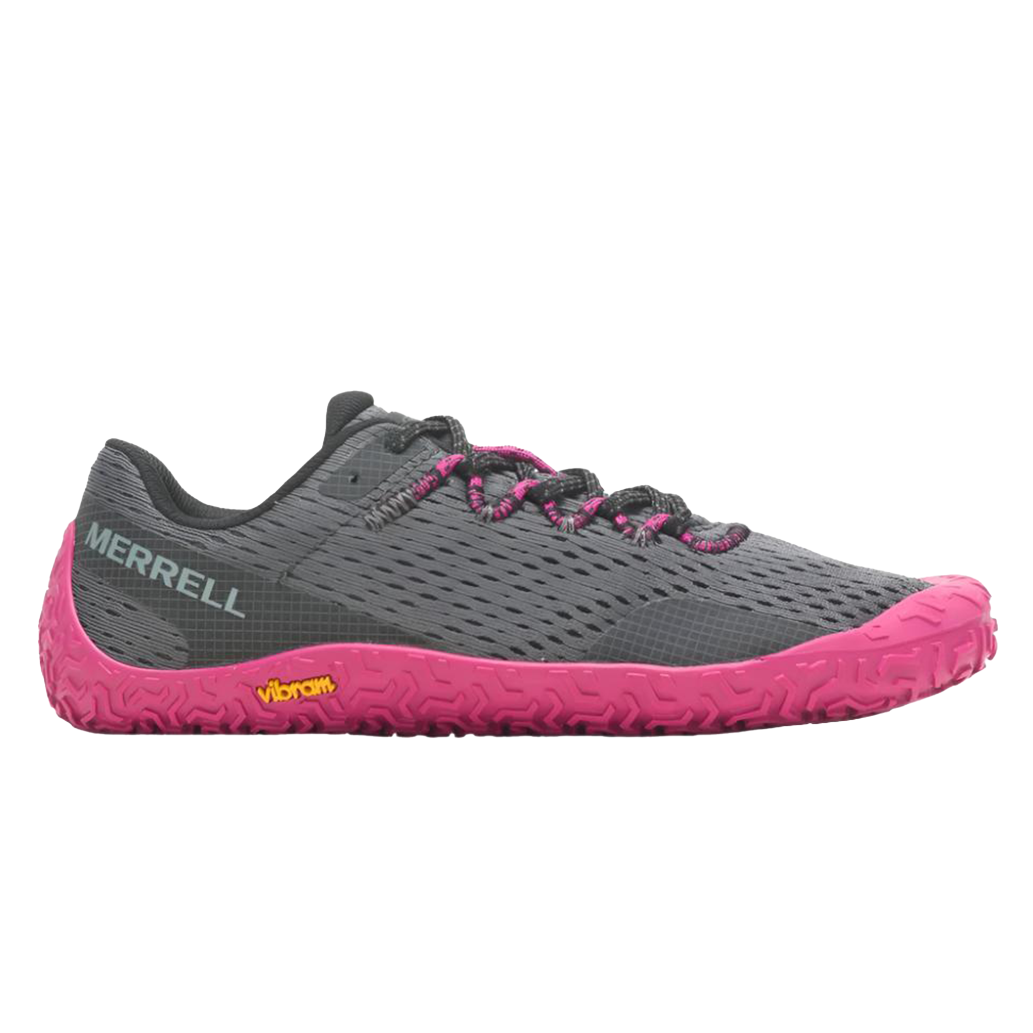 Merrell Womens Vapor Glove 6 - Granite/Fuchsia - Trail