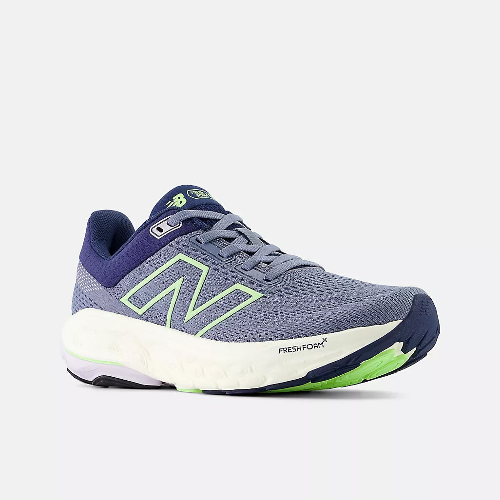 New Balance Womens 860v14 - Arctic Grey/Sea Salt/Bleached Lime Glo - Stability