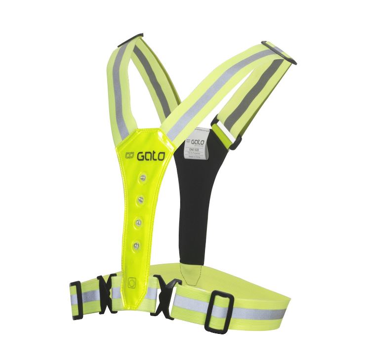 Gato LED Vest USB - Neon Yellow