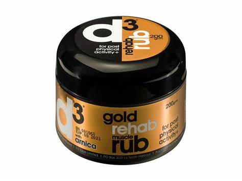 D3 Gold Rehab Rub 200g