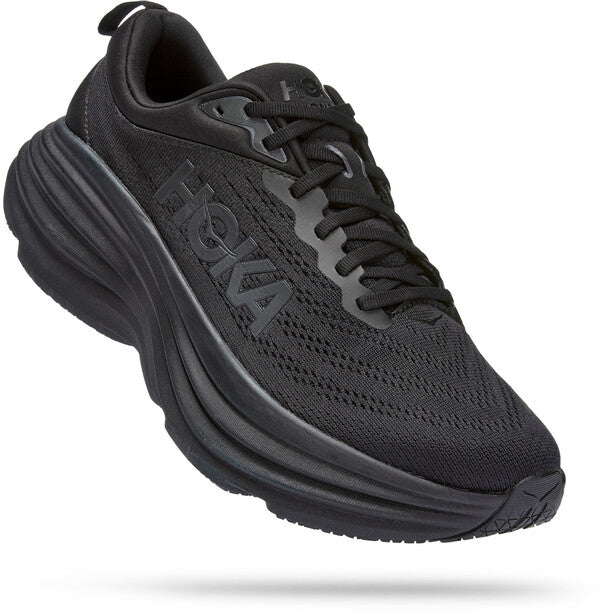 Hoka Mens Bondi 8 - Black/Black - Neutral