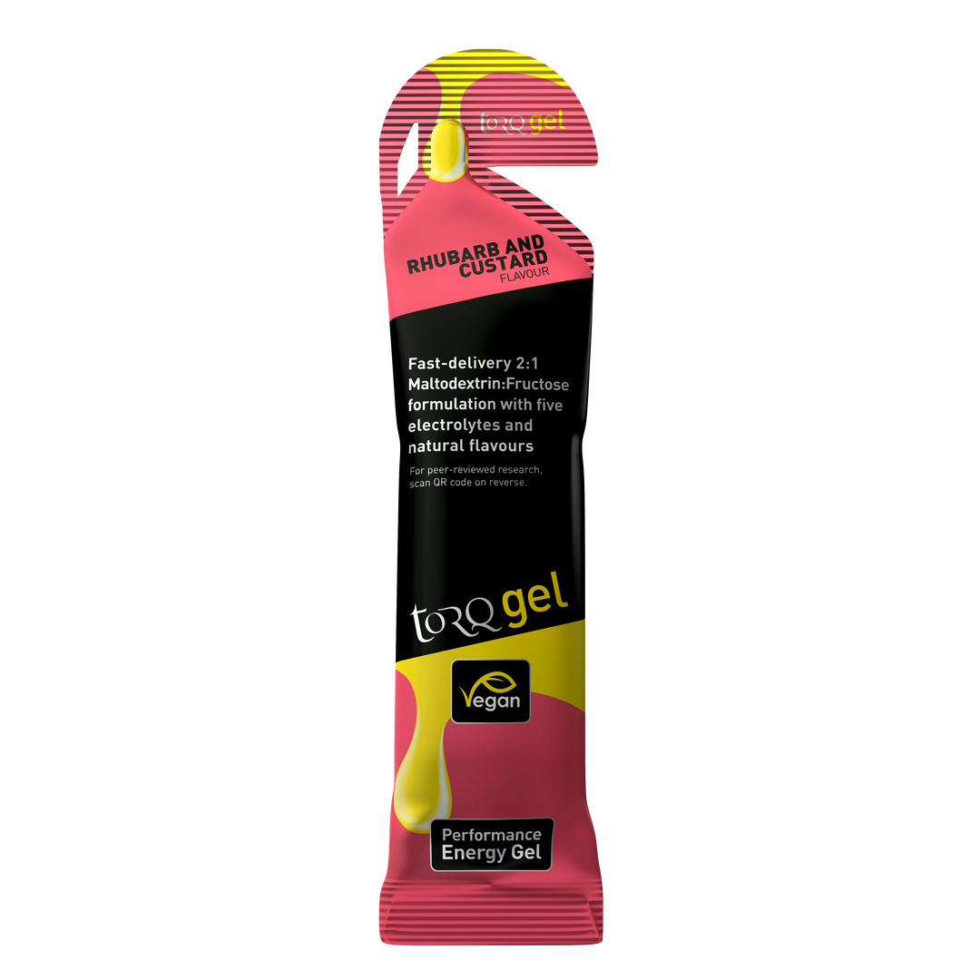 Torq Energy Gel - Rhubarb and Custard