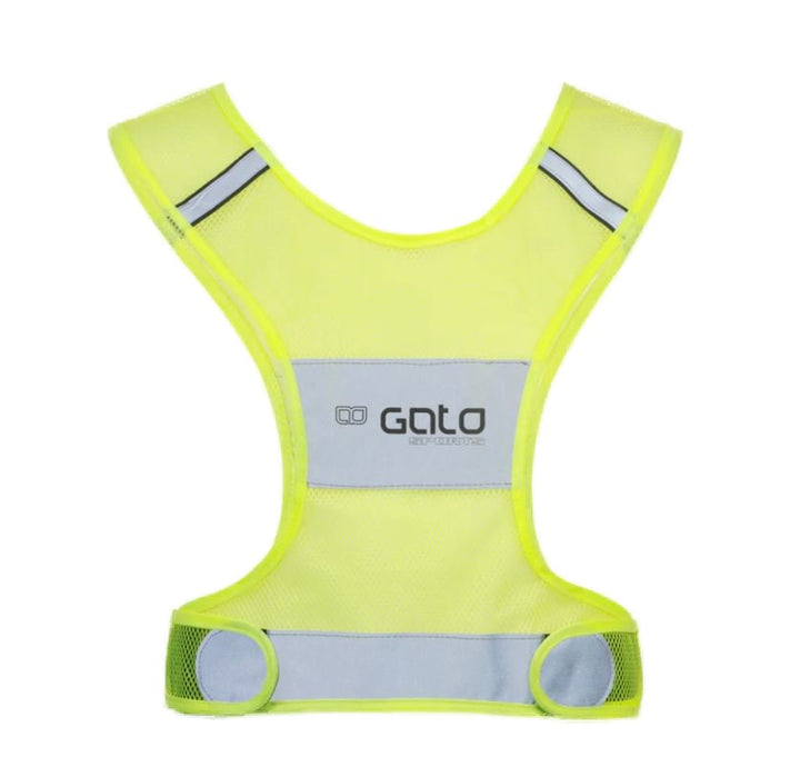 Gato Kids Reflective X Vest - Neon Yellow